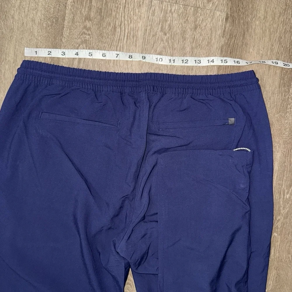 Tasc Performance Bamboo Trek Pants Men's Large Blue Jogger‎ Elastic Waist